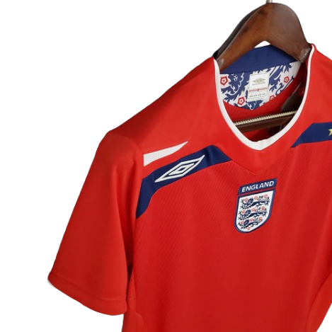 CAMISA INGLATERRA RETRÔ 2008/2009 VERMELHA
