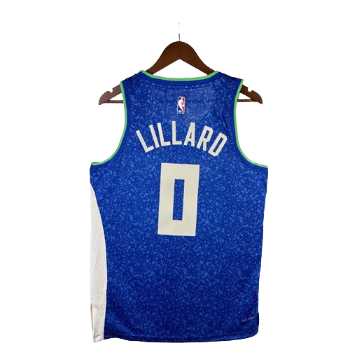 REGATA NBA MILWAUKEE BUCKS CITY EDITION 23/24 DAMIAN LILLARD AZUL