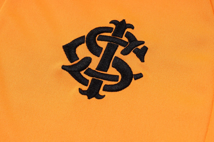 CONJUNTO TREINO INTERNACIONAL COM ZIP JAQUETA+CALÇA - LARANJA 2023/24