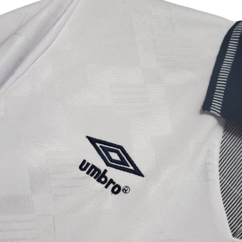 CAMISA INGLATERRA RETRÔ 1990 BRANCA