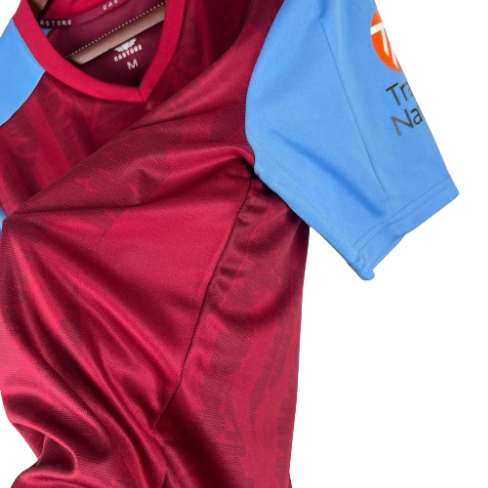 CAMISA ASTON VILLA I 23/24 - AZUL E VERMELHO