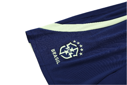 CONJUNTO TREINO BRASIL REGATA+SHORT - AZUL 2023/24