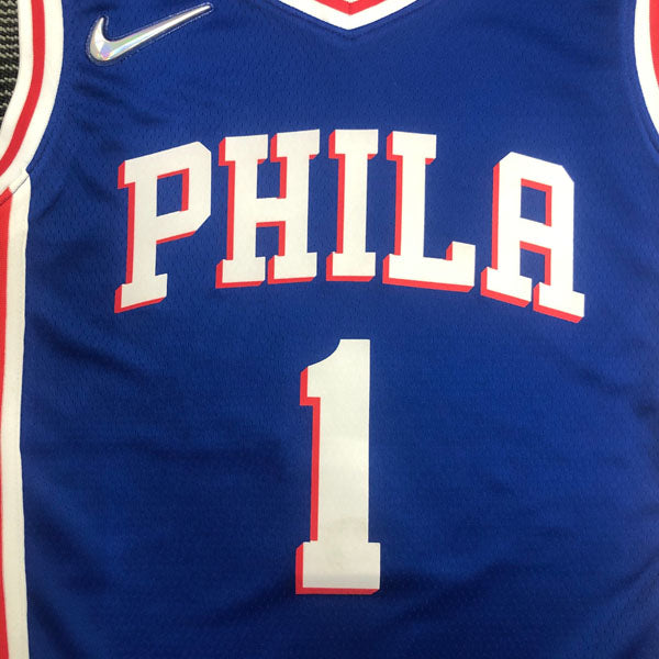 REGATA NBA PHILADELPHIA 76ERS EDIÇÃO 75 ANOS 21/22 JAMES HARDEN AZUL