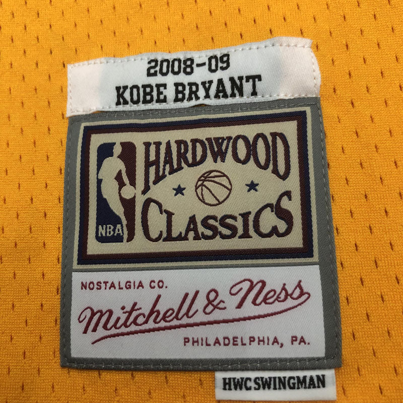 REGATA NBA LAKERS RETRÔ MITCHELL & NESS 2008/2009 KOBE BRYANT