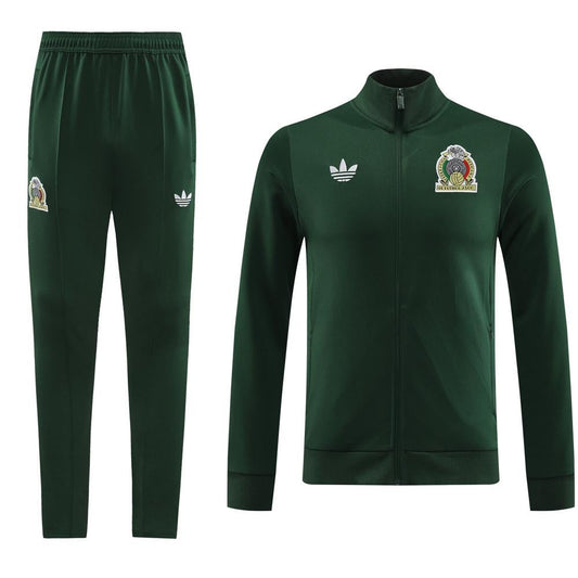 CONJUNTO TREINO MÉXICO JAQUETA+CALÇA - VERDE 2023/24