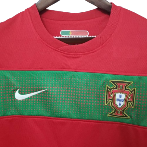 CAMISA PORTUGAL RETRÔ I - 2010 VERMELHA E VERDE