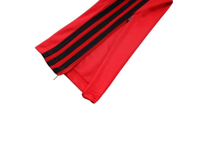 CONJUNTO TREINO FLAMENGO JAQUETA+CALÇA - BRANCO 2023/24
