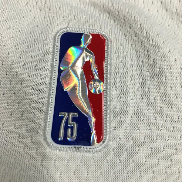 REGATA NBA BROOKLYN NETS EDIÇÃO 75 ANOS KYRIE IRVING BRANCA
