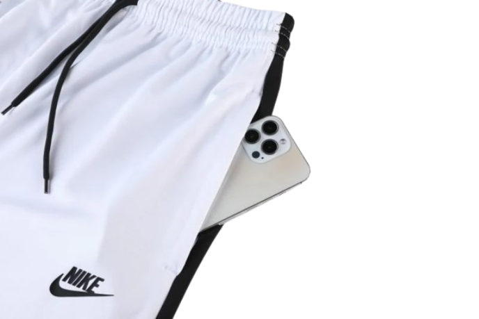 KIT CAMISA E CALÇA NIKE CINZA