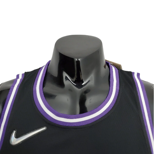 CAMISA BASQUETE NBA REGATA SACRAMENTO KINGS MASCULINA - PRETA