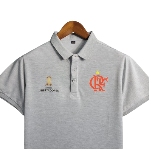 POLO FLAMENGO CINZA LIBERTADORES - 2023/24