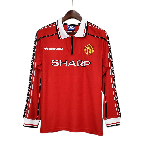 CAMISA MANGA LONGA MANCHESTER UNITED RETRO I - 1998/99