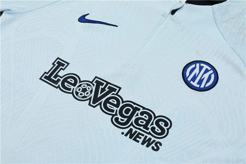 CONJUNTO TREINO INTER DE MILÃO JAQUETA+CALÇA - BRANCO 2023/24