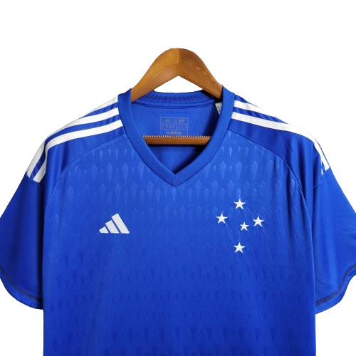 CAMISA CRUZEIRO TREINO AZUL/BRANCA - 23/24