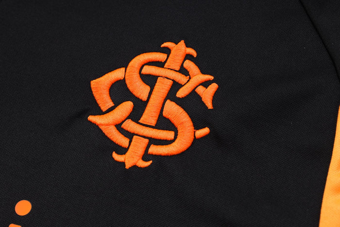 CONJUNTO TREINO INTERNACIONAL JAQUETA+CALÇA - PRETO 2023/24