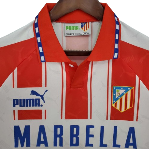 CAMISA VERSÃO RETRÔ ATLETICO MADRID I 1994/95