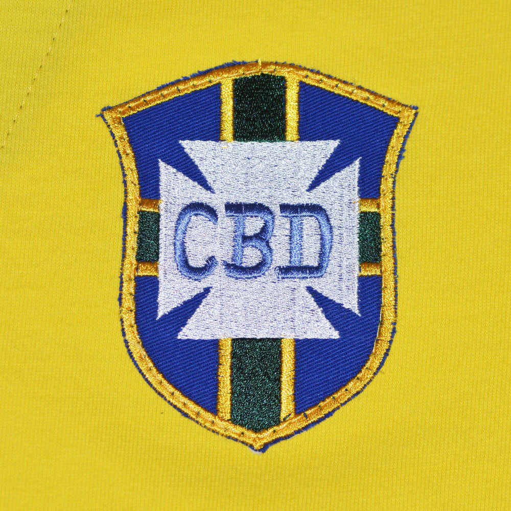 CAMISA VERSÃO RETRÔ BRASIL 1962/63 PELÉ