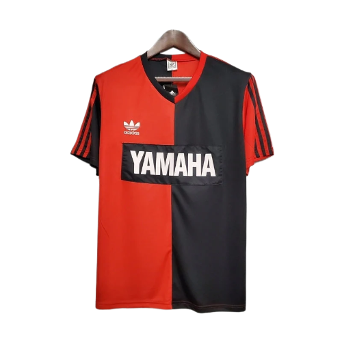CAMISA NEWELL'S OLD BOYS RETRÔ 1993 VERMELHA E PRETA - ADIDAS