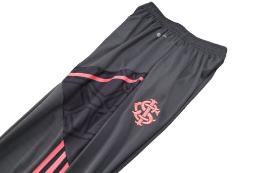 CONJUNTO TREINO INTERNACIONAL JAQUETA+CALÇA - PRETO 2023/24