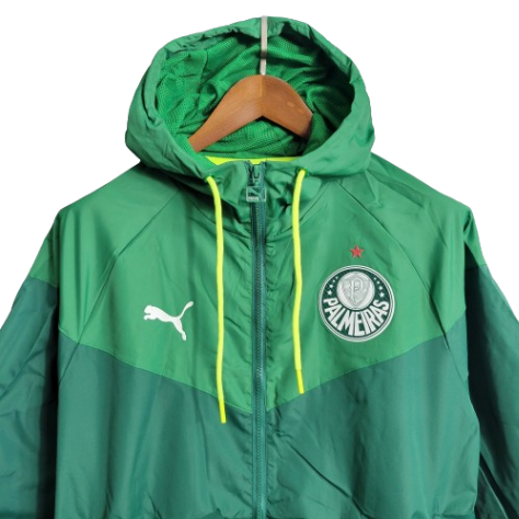 JAQUETA CORTA VENTO PALMEIRAS VERDE - 23/24