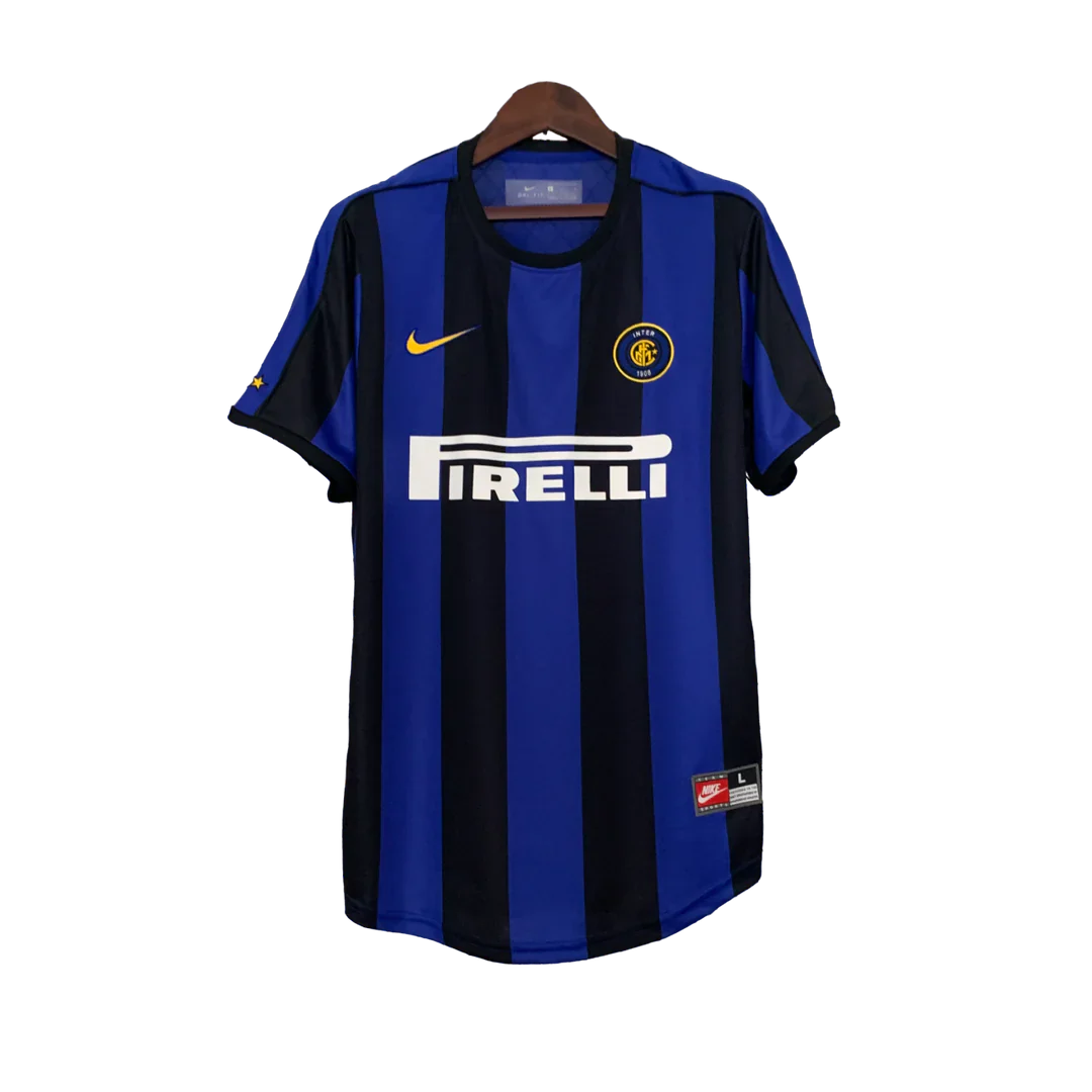 CAMISA INTER DE MILÃO VERSÃO RETRÔ 1999/00