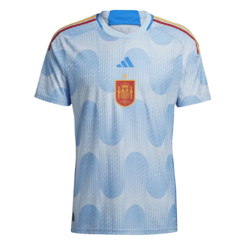 CAMISA ESPANHA II 2022 - AZUL CELESTE
