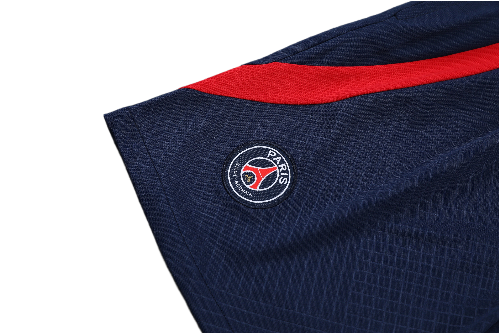 CONJUNTO TREINO PSG REGATA+SHORT - BRANCO/AZUL 2023/24