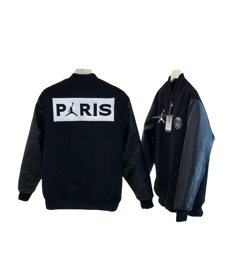 JAQUETA BRASÃO “PARIS” PRETO PSG X J1 2022/23