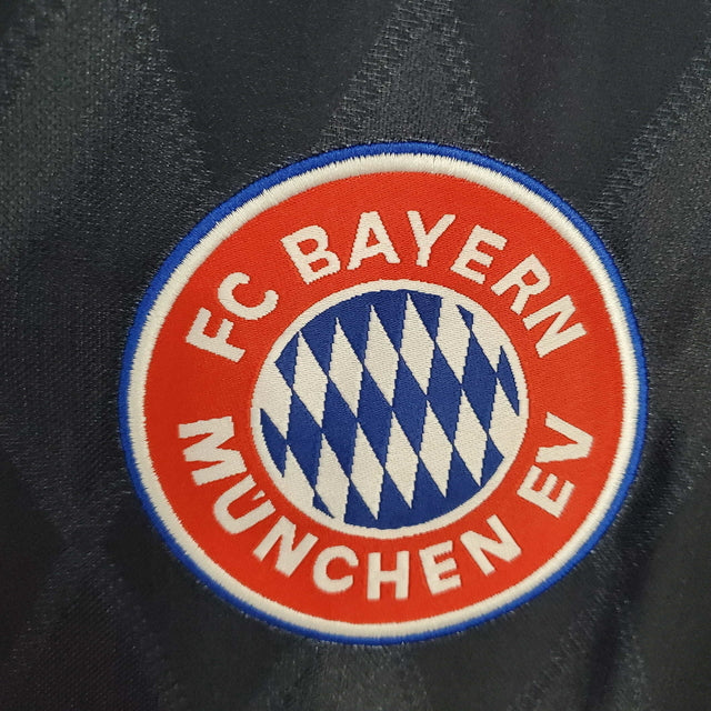 CAMISA BAYERN RETRÔ 1997/1999 PRETA E VERMELHA - ADIDAS