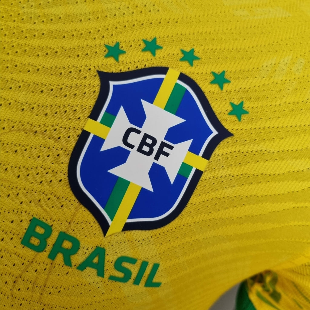 CAMISA SELEÇÃO BRASIL 2022 - AMARELA - CONCEITO RIO