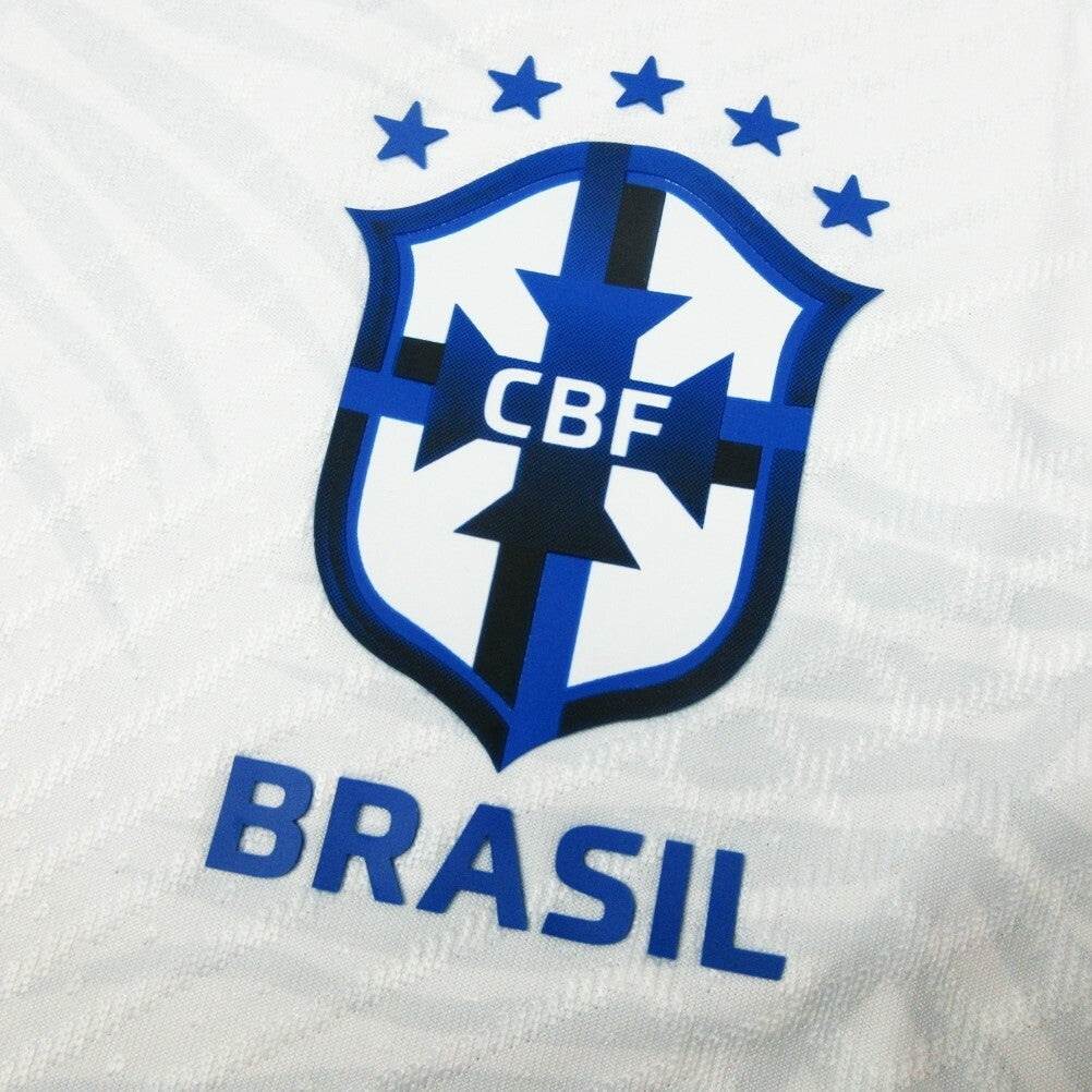 CAMISA SELEÇÃO BRASIL FOURTH 2022 - BRANCO - CONCEITO FLORESTA AMAZÔNICA