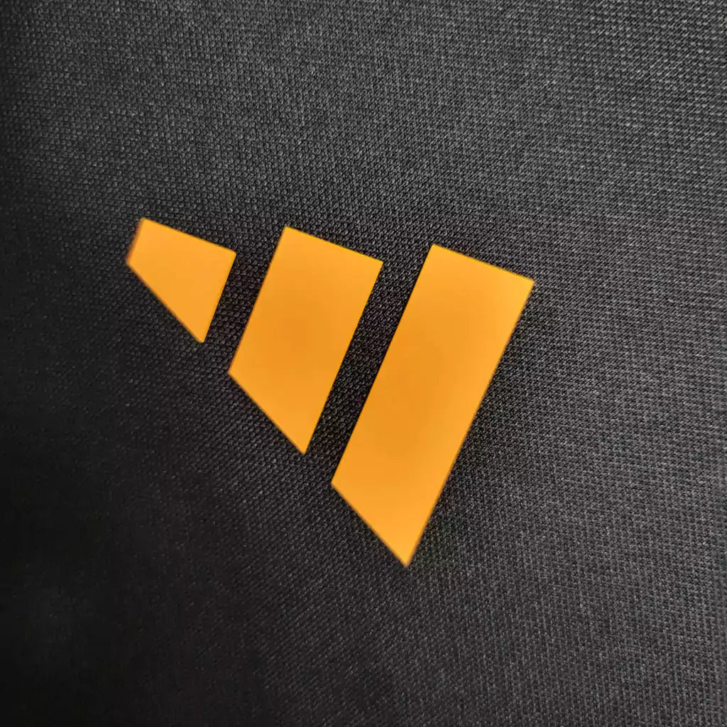 CAMISA TREINO INTERNACIONAL PRETO/LARANJA - 23/24