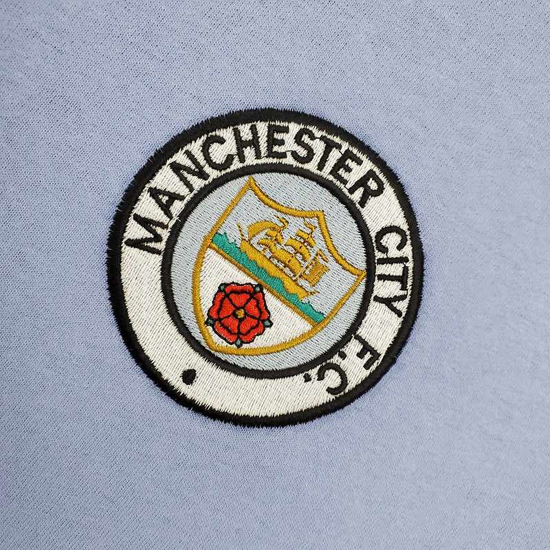CAMISA MANCHESTER CITY RETRÔ I AZUL - 1972