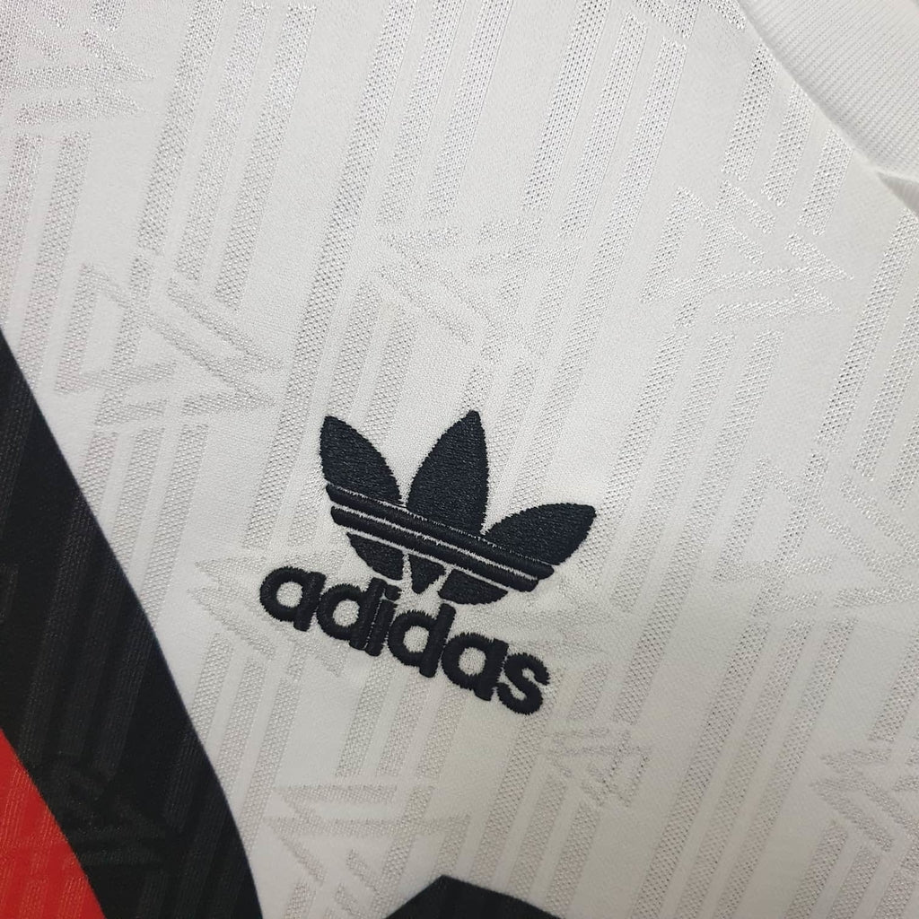 CAMISA SELEÇÃO ALEMANHA RETRÔ 1990 BRANCA