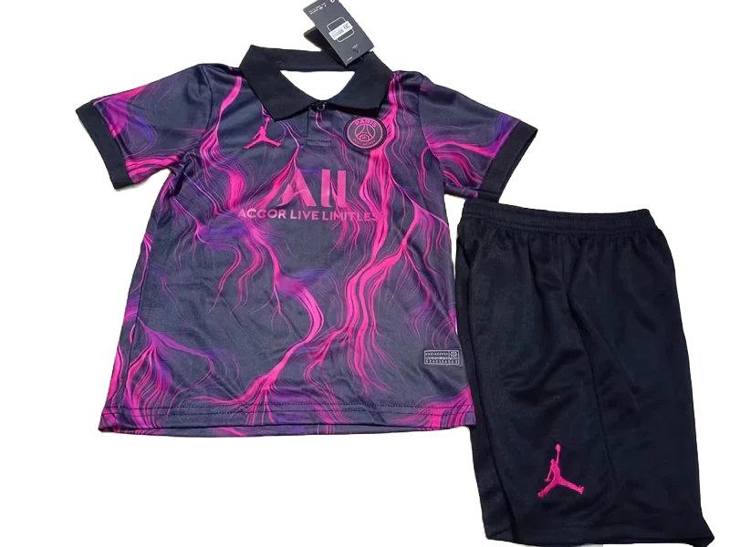 KIT INFANTIL PSG ROXA IV - 2023/24
