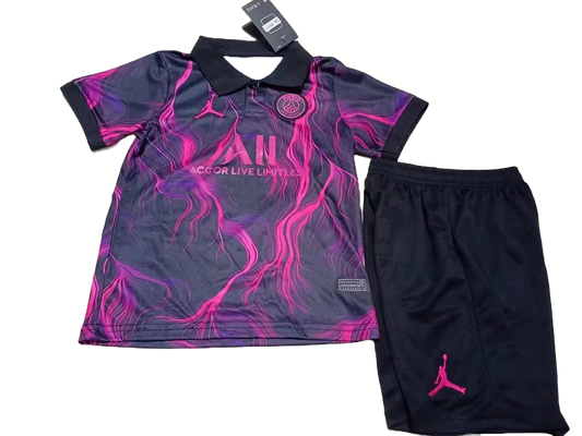 KIT INFANTIL PSG ROXA IV - 2023/24