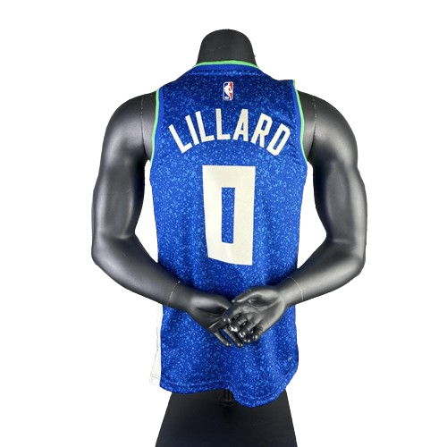 REGATA NBA MILWAUKEE BUCKS CITY EDITION 23/24 DAMIAN LILLARD AZUL