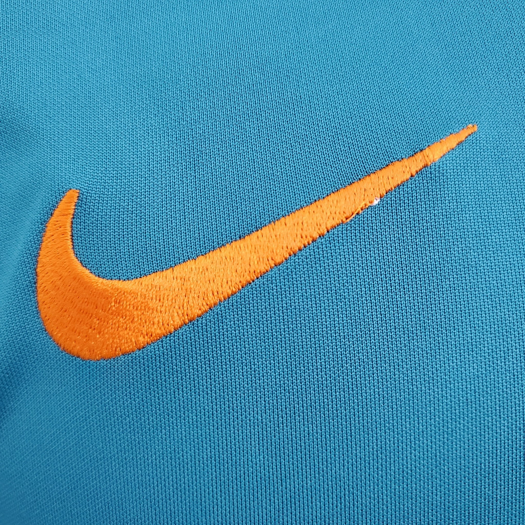 POLO CHELSEA AZUL/LARANJA
