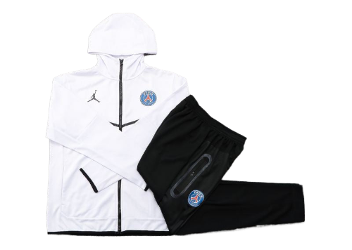 CONJUNTO TREINO PSG JAQUETA+CALÇA - BRANCO 2022/23