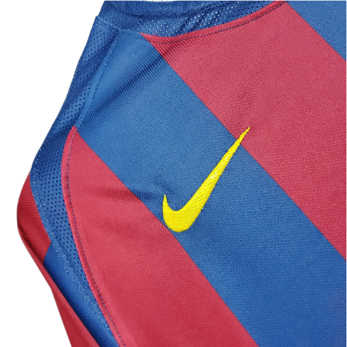 CAMISA VERSÃO RETRÔ BARCELONA I 2005/06