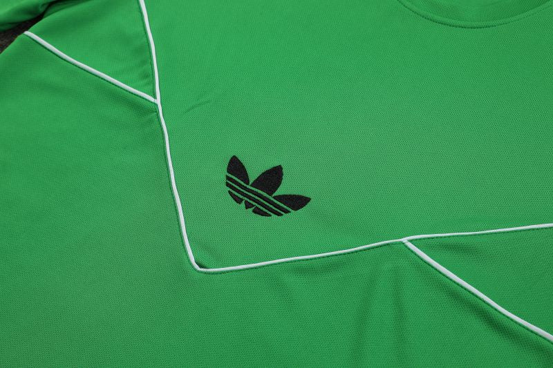 KIT CAMISA E SHORT ADIDAS VERDE E PRETO