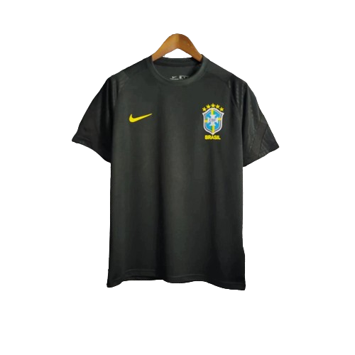 CAMISA SELEÇÃO BRASIL COMISSÃO TÉCNICA - PRETA