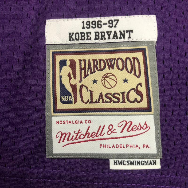 REGATA NBA LAKERS RETRÔ MITCHELL & NESS 1996/1997 KOBE BRYANT
