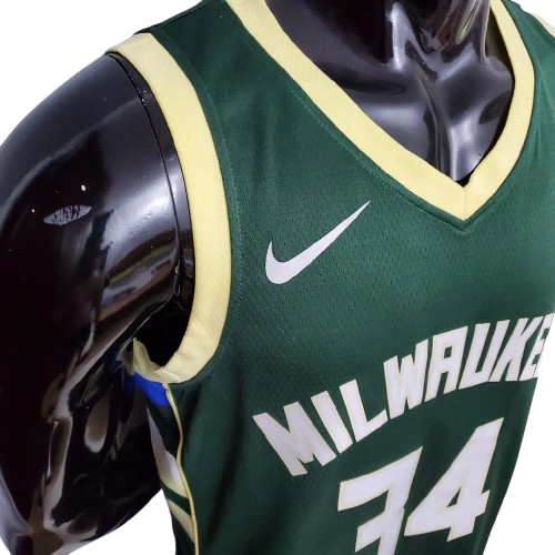 REGATA MILWAUKEE BUCKS MASCULINA - VERDE