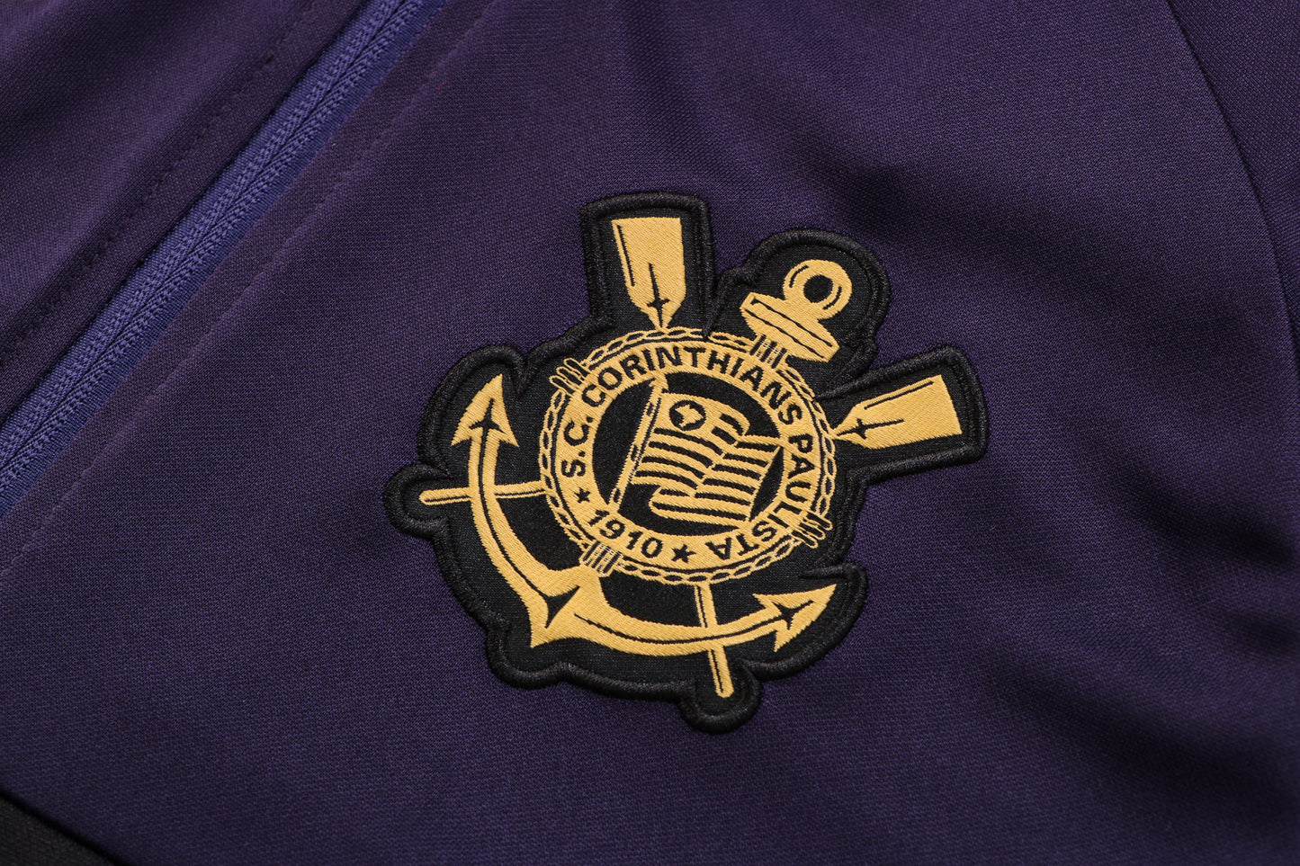 CONJUNTO TREINO CORINTHIANS JAQUETA+CALÇA - ROUXO 2022/23