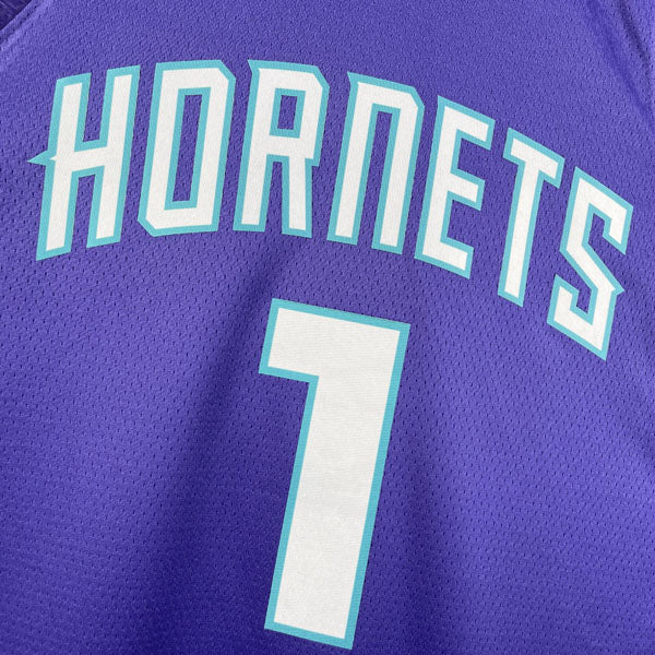 REGATA NBA CHARLOTTE HORNETS STATEMENT EDITION LAMELO BALL ROXA