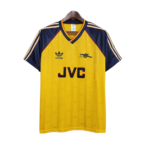 CAMISA ARSENAL RETRÔ AMARELA - 1988/1989