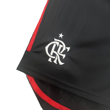 SHORT FLAMENGO PRETO - 2024/25