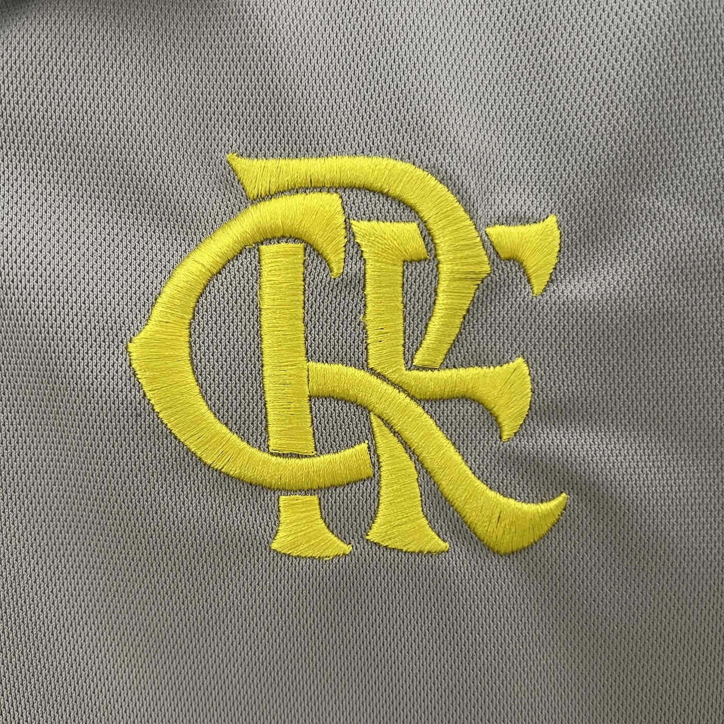 POLO FLAMENGO COMISSÃO TECNICA CINZA