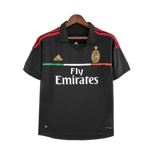 CAMISA MILAN RETRÔ III 11/12 PRETA